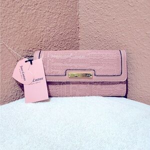 Juicy Couture Pink Embossed Wallet